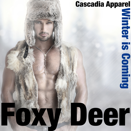 Foxy Deer part of the Winter is Coming line from Cascadia Apparel